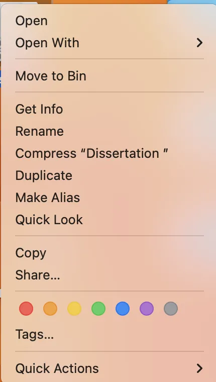 how to change default pdf viewer mac via get info
