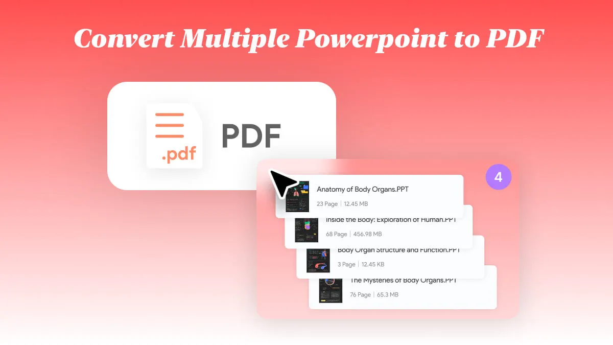 Here's How You Can Easily Convert Multiple PowerPoint Files to PDF Format Simultaneously