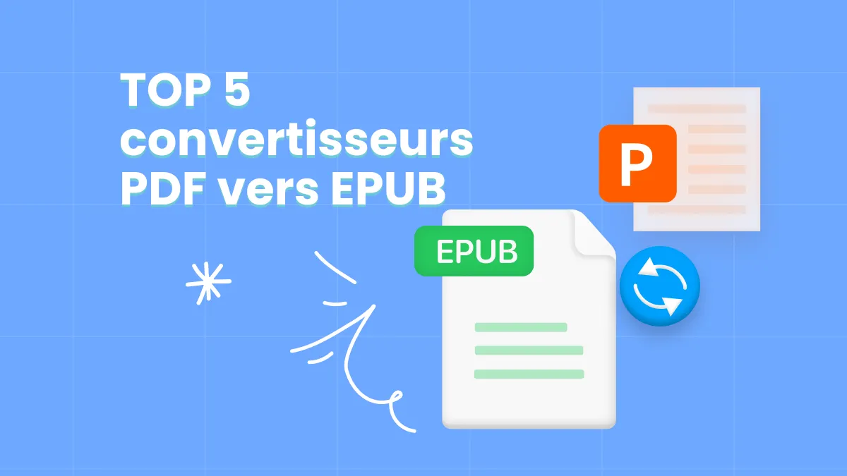 Les 5 meilleurs convertisseurs de PDF vers EPUB en 2024