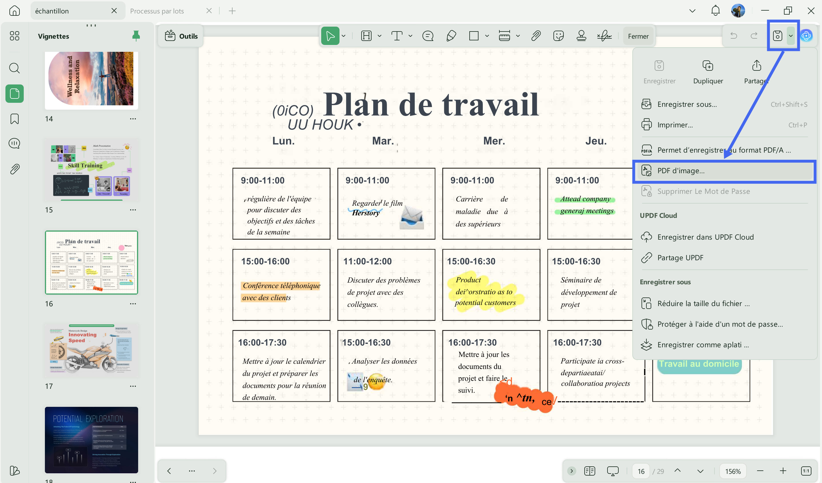 modifier texte sur image
