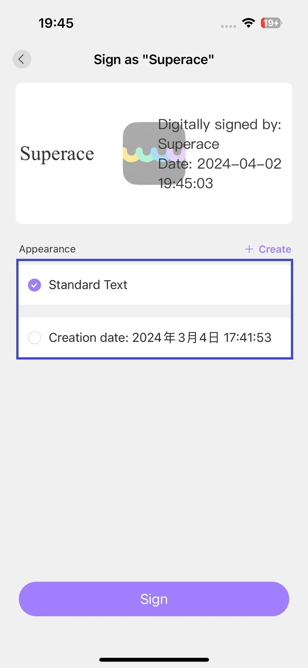 Customize appearance