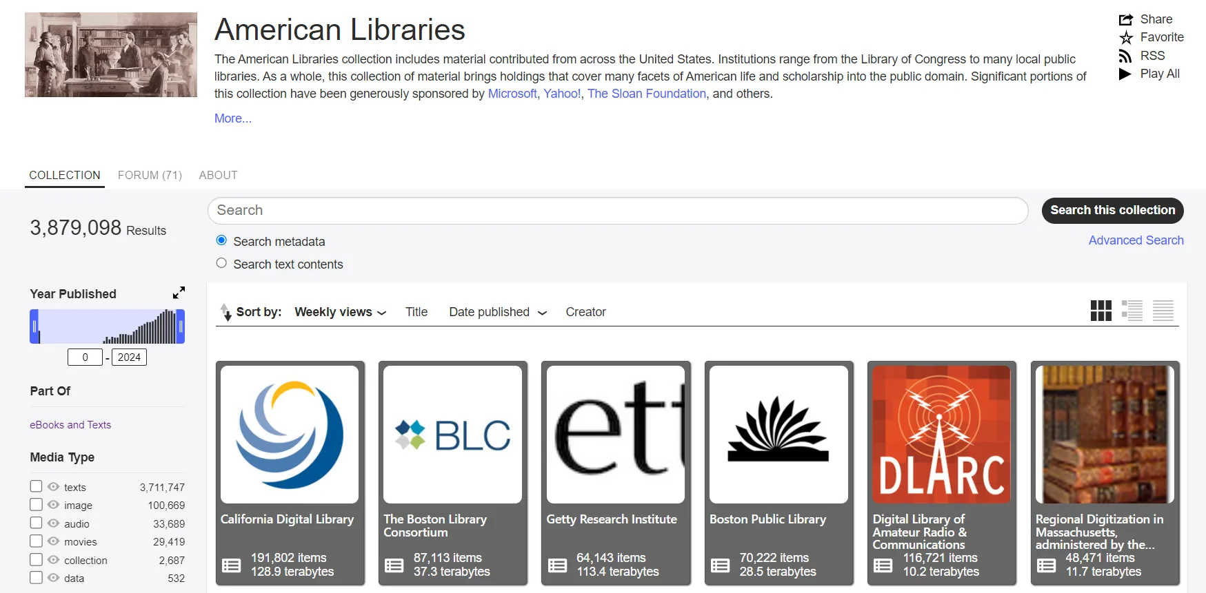 Bibliothek Genesis Alternativen Internetarchiv