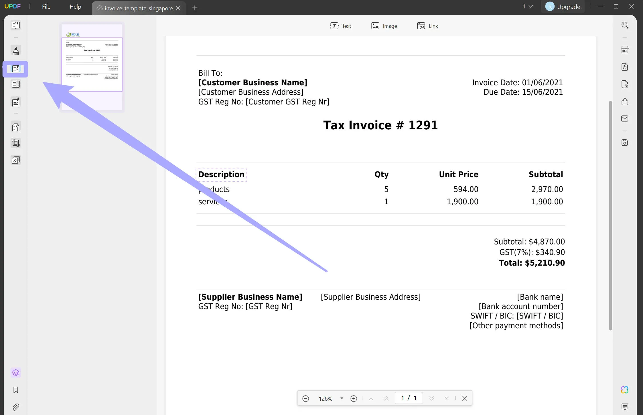 How to Edit a Bill? (5 Effortless Ways) | UPDF