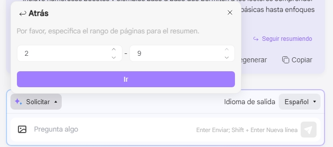 elegir paginas