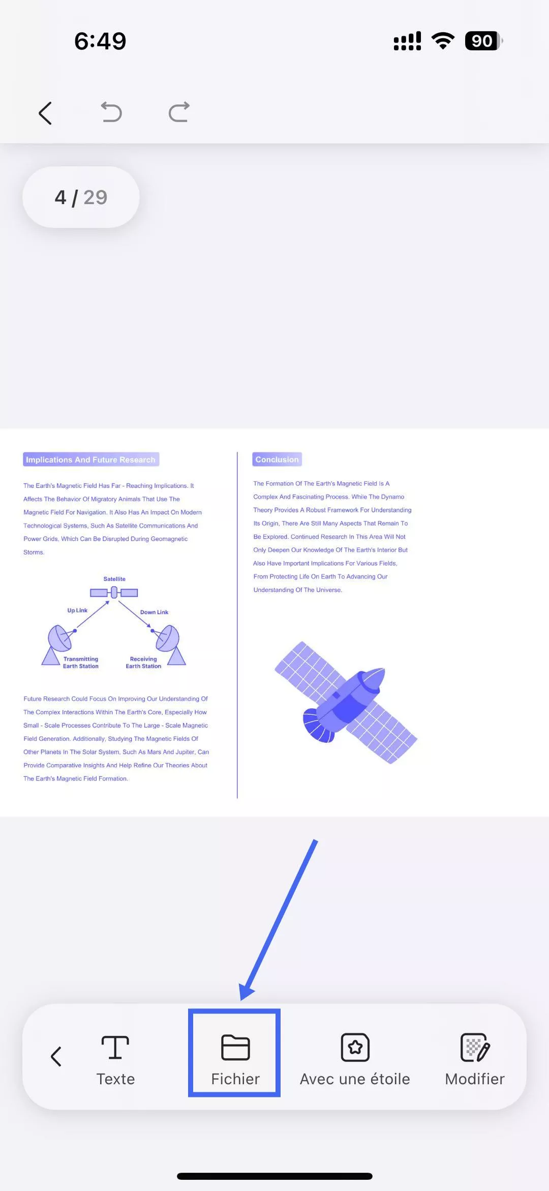 Personnaliser la mise en page et la plage de pages