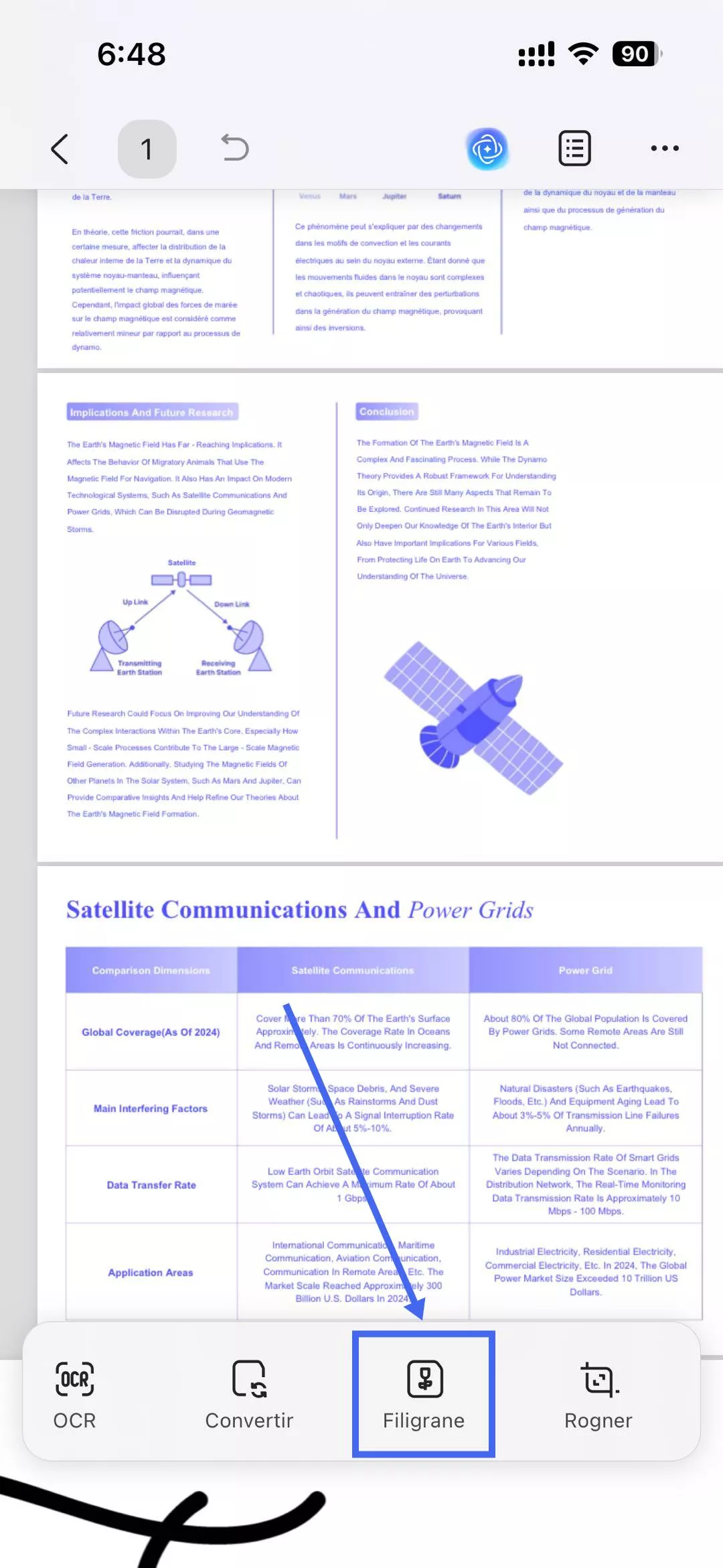 ajouter un filigrane