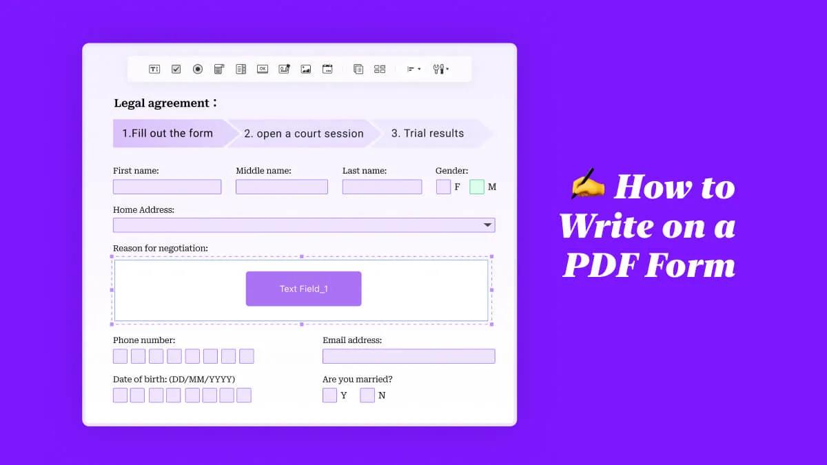 How to Write on a PDF Form? (2 Easy Ways)