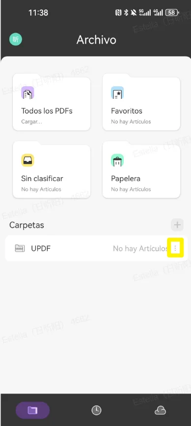 gestor de archivos app android