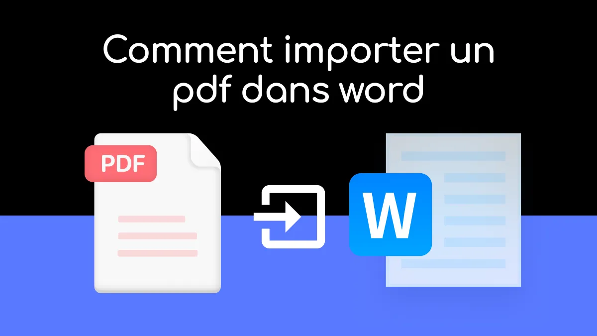 2 façons simples d'importer un PDF dans Word