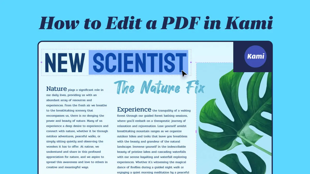 Can Kami Edit PDF Files, and Is There a Better Alternative?