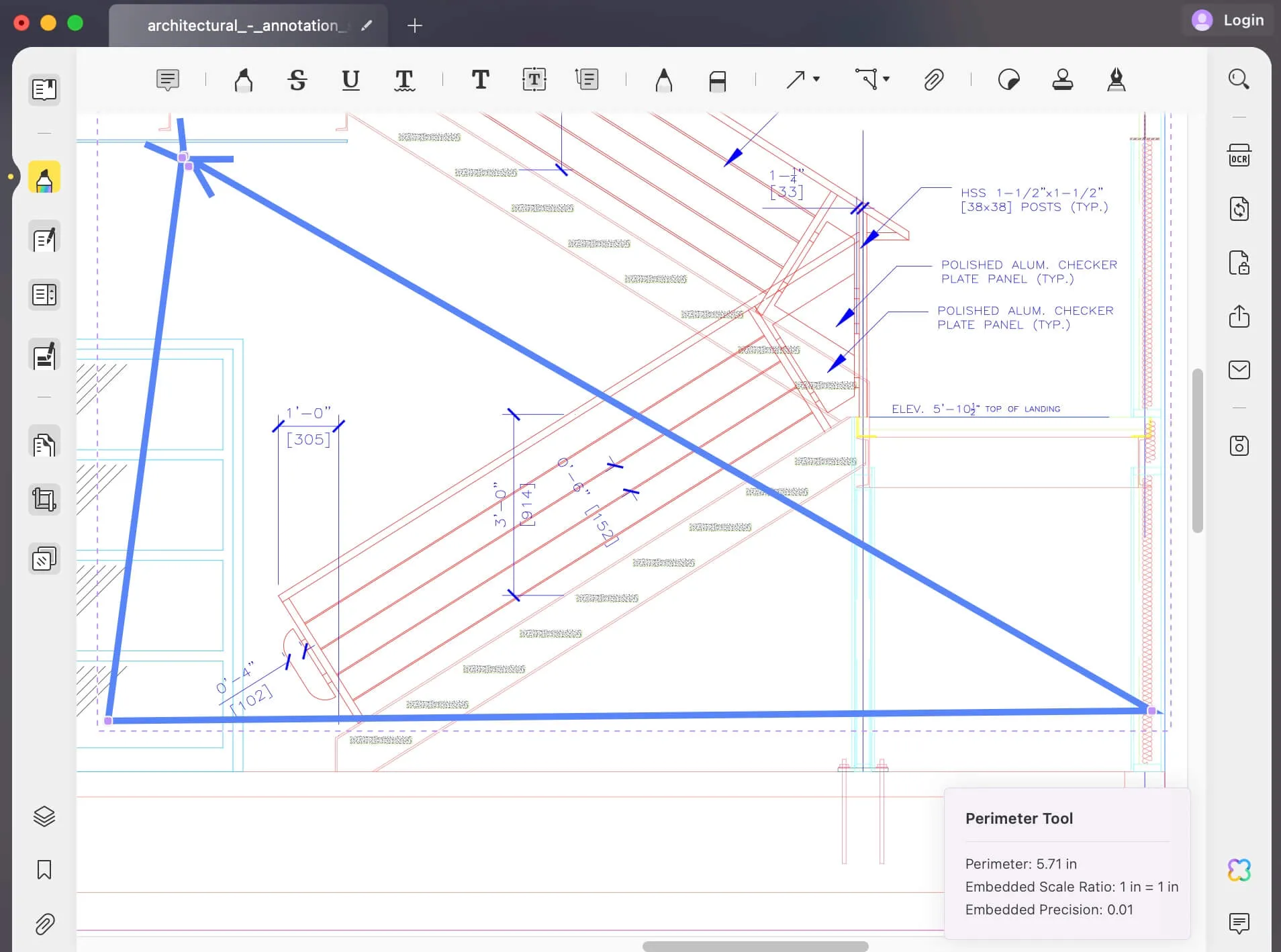 The perimeter tool