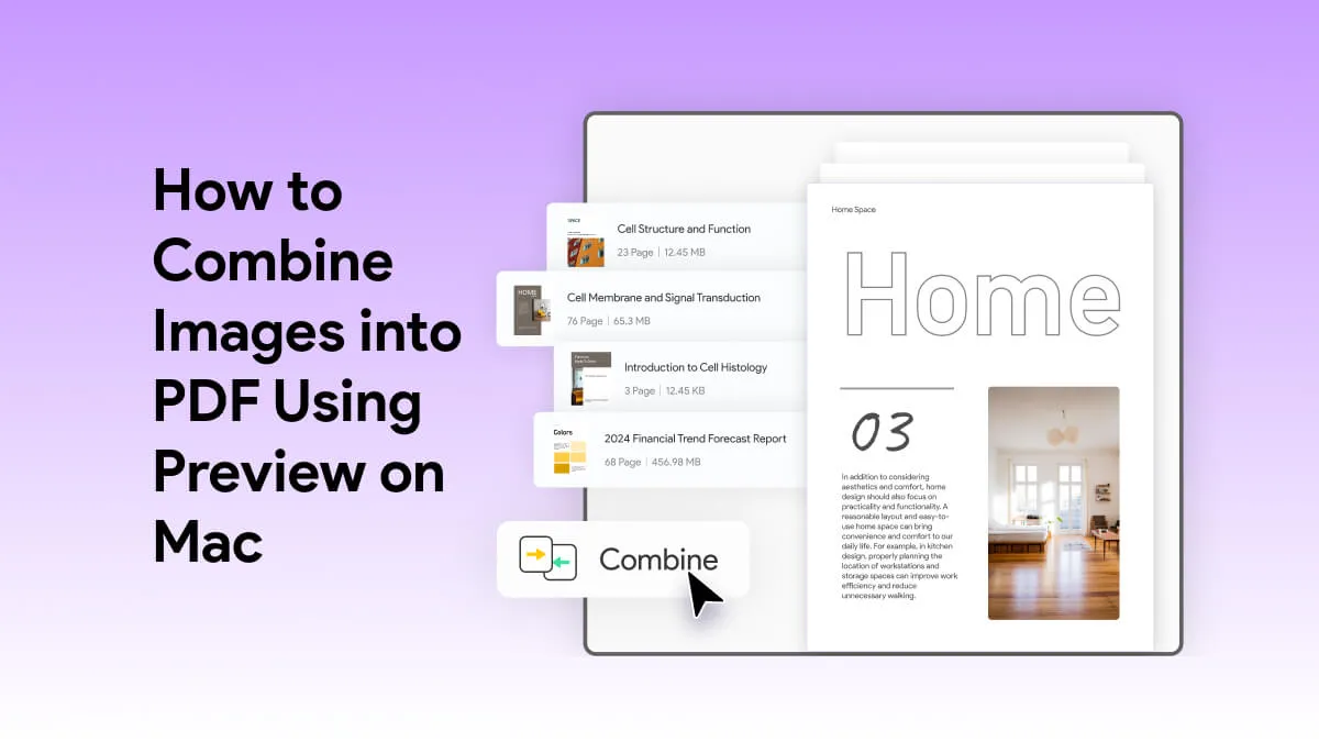 How to Combine Images into PDF on Mac With Preview? (In Seconds)