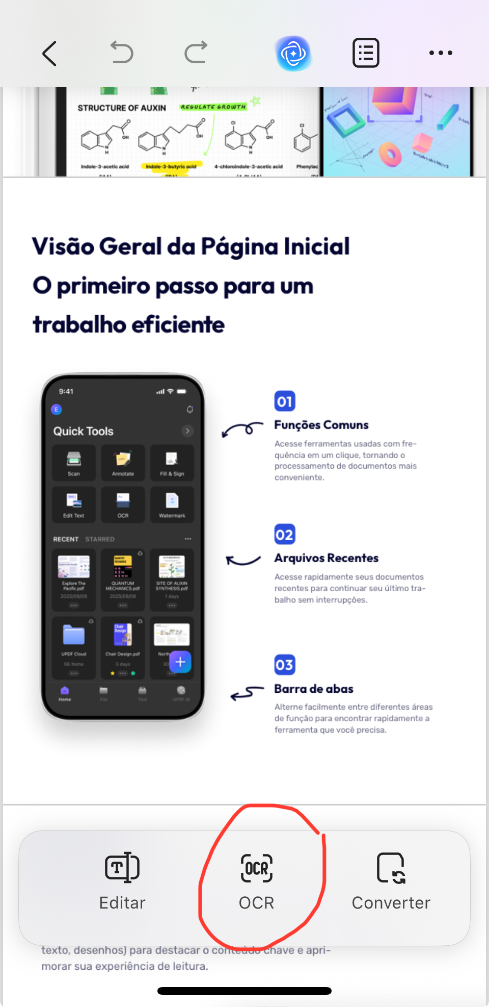 ocr arquivos