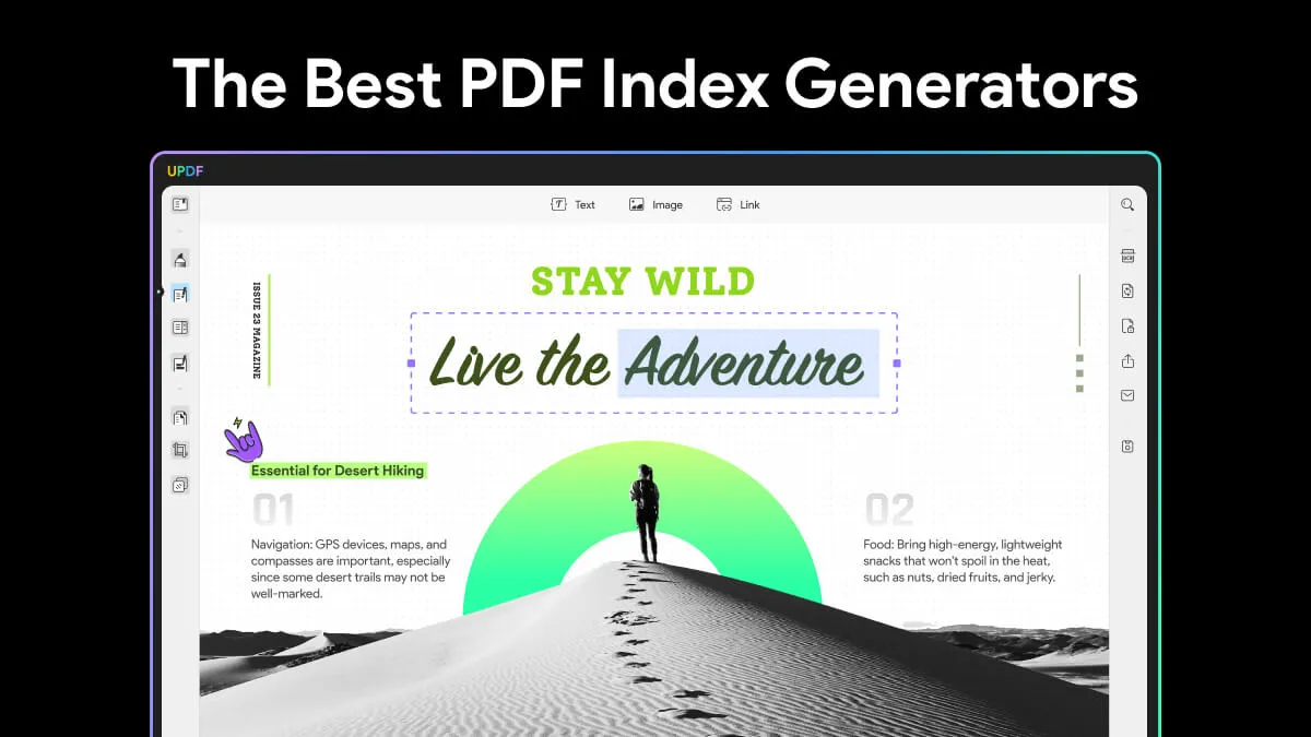 Mastering PDF Navigation: Exploring the Best PDF Index Generators