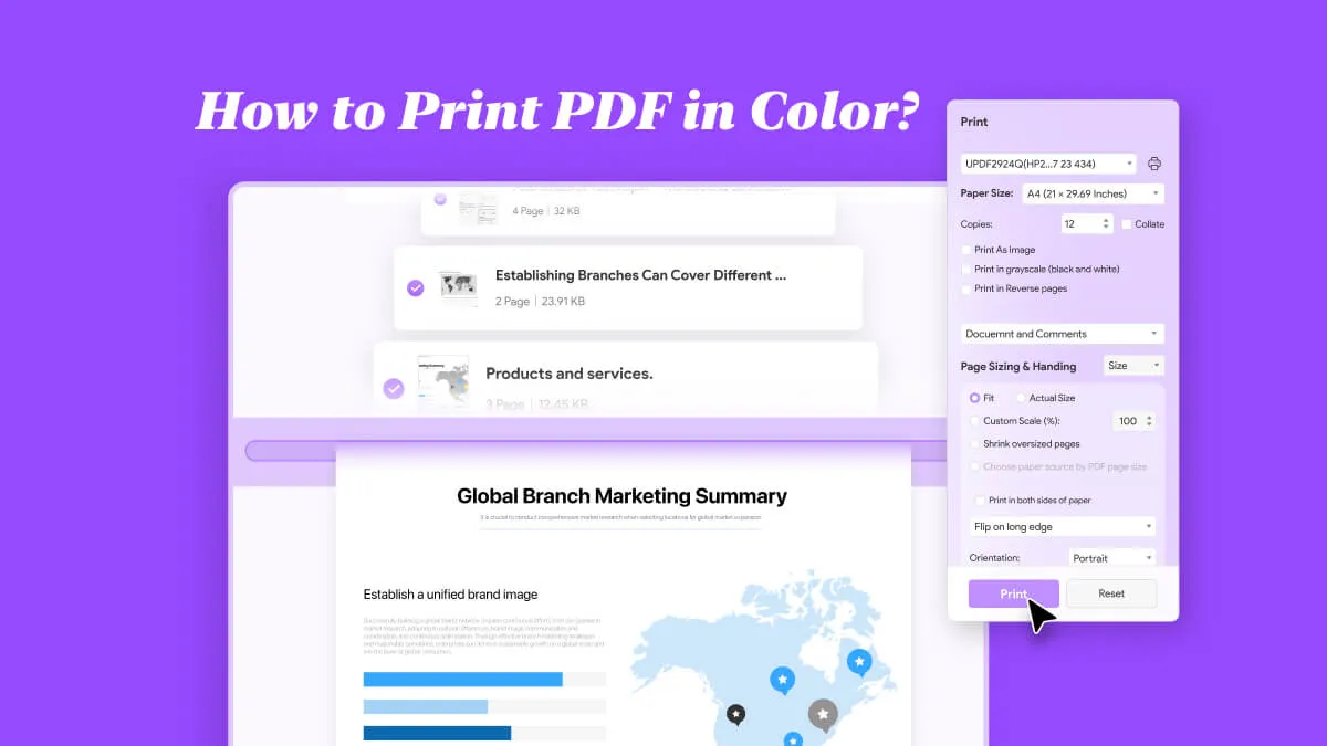 How to Print PDF in Color? (100% Free Ways)