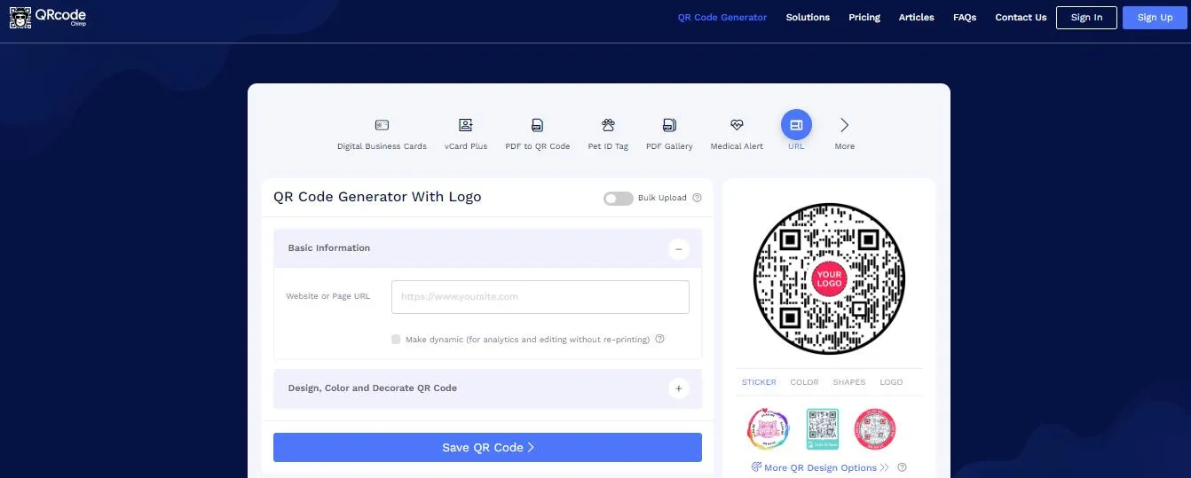 pdf qr code generator QR