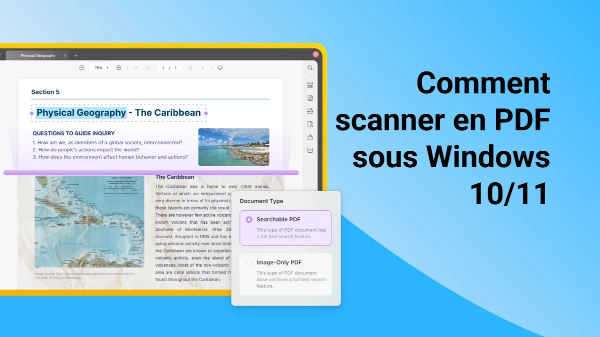 Comment scanner en PDF sous Windows 10/11 gratuitement