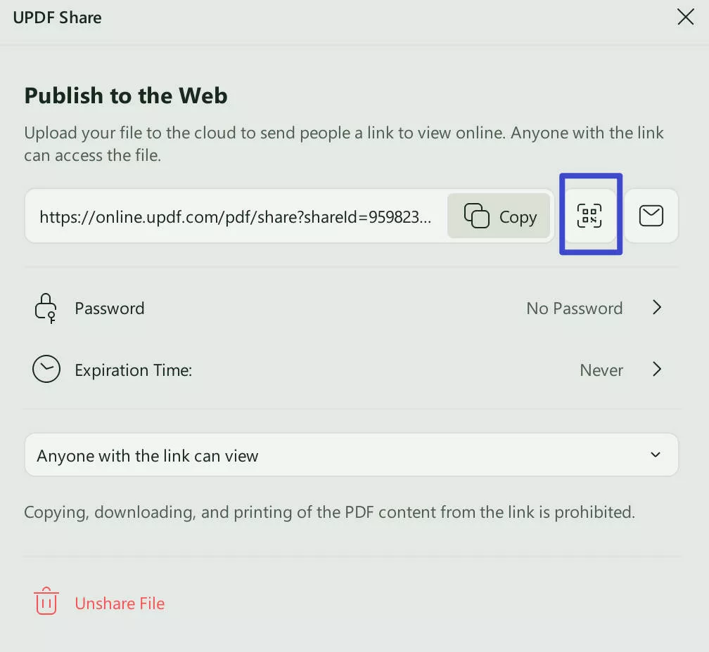 pdf qr code generator updf