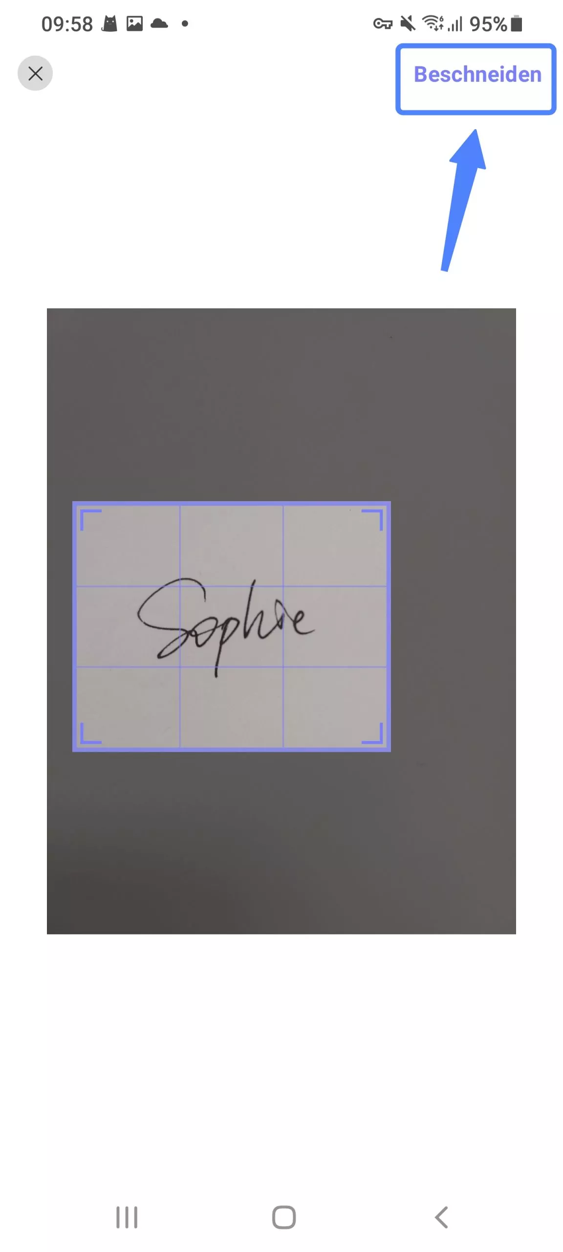 eine bildliche Signatur hinzufügen