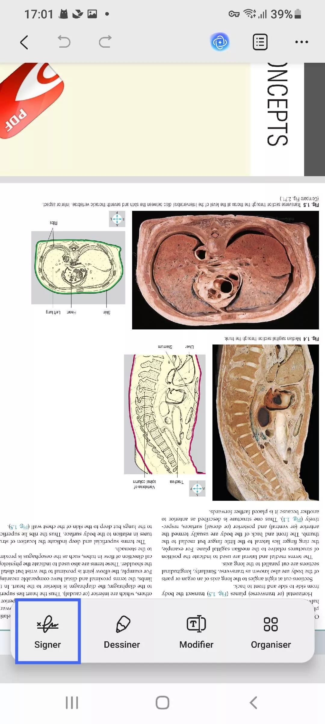 Ajouter une signature manuscrite ou image