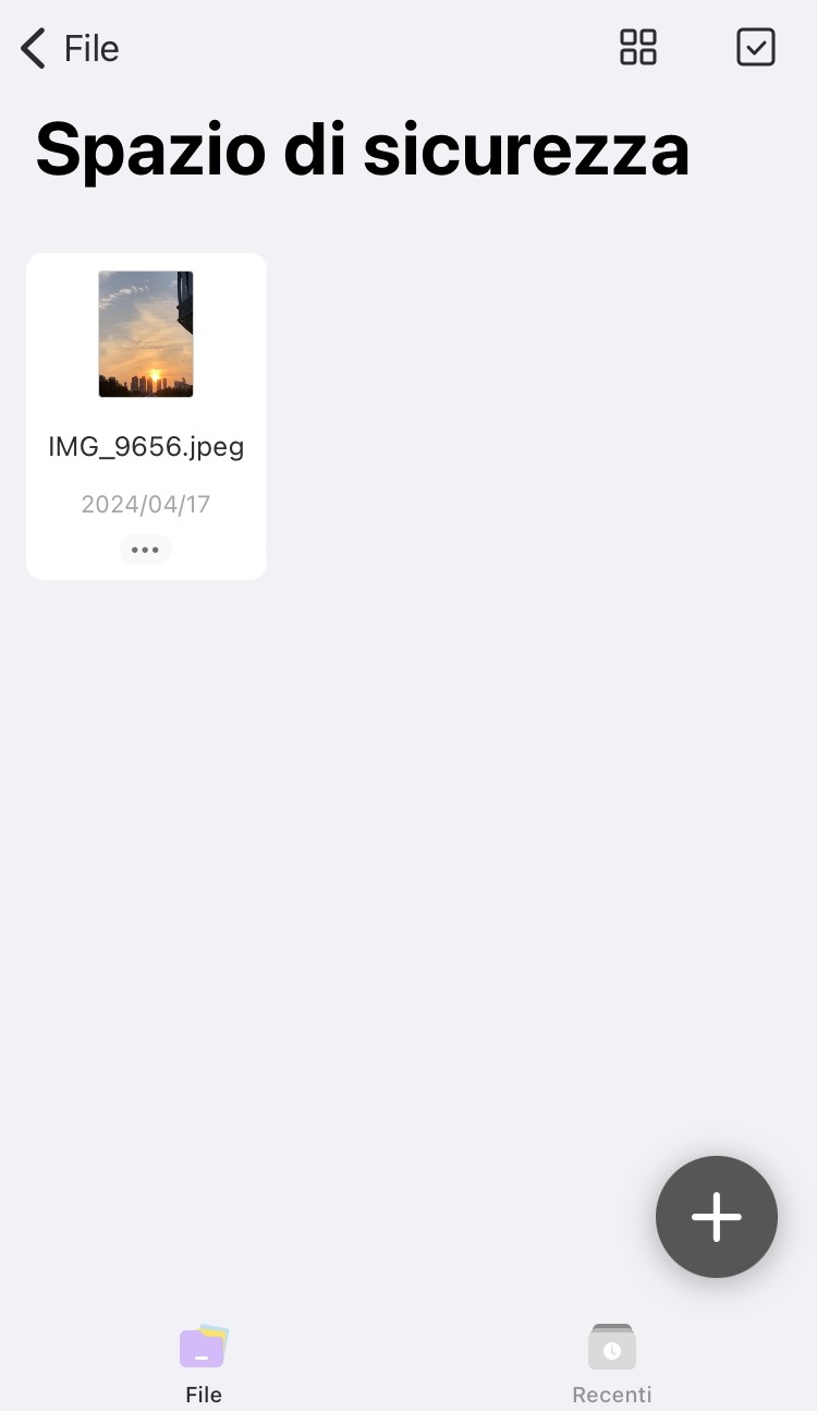 nascondere foto su iPhone