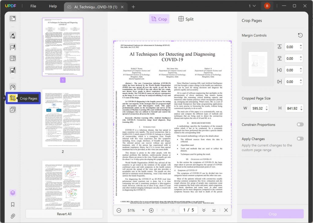 Split a PDF Document Online or Offline Fast | UPDF