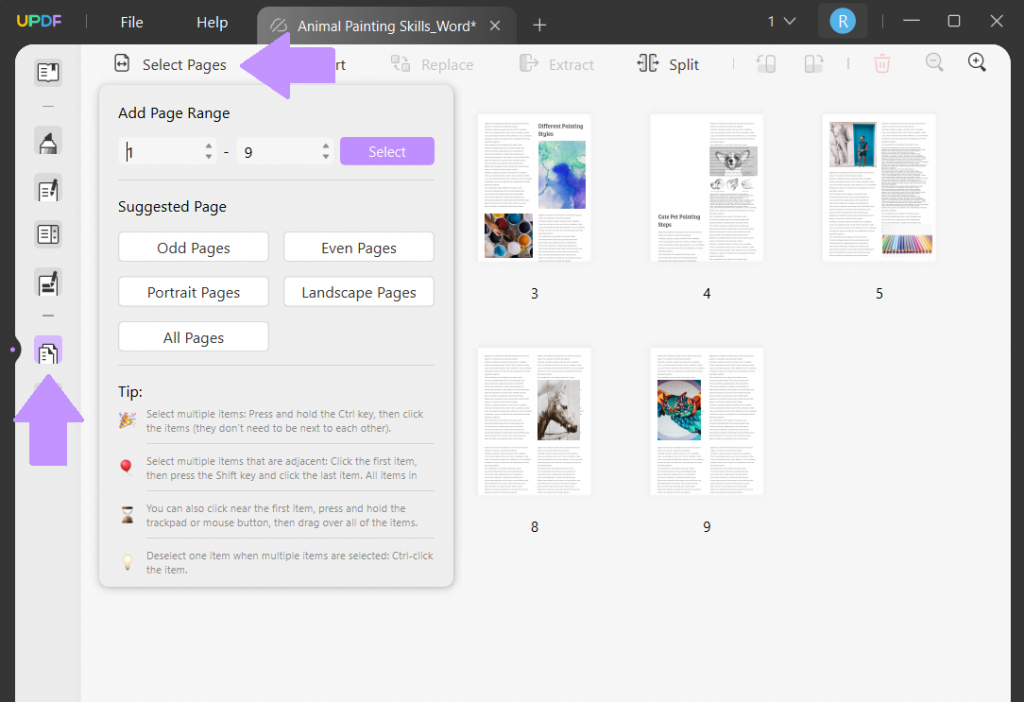How Do I Split A Word Document Into Multiple Pdfs Updf How Do I Split A Word Document Into Multiple Pdfs Updf