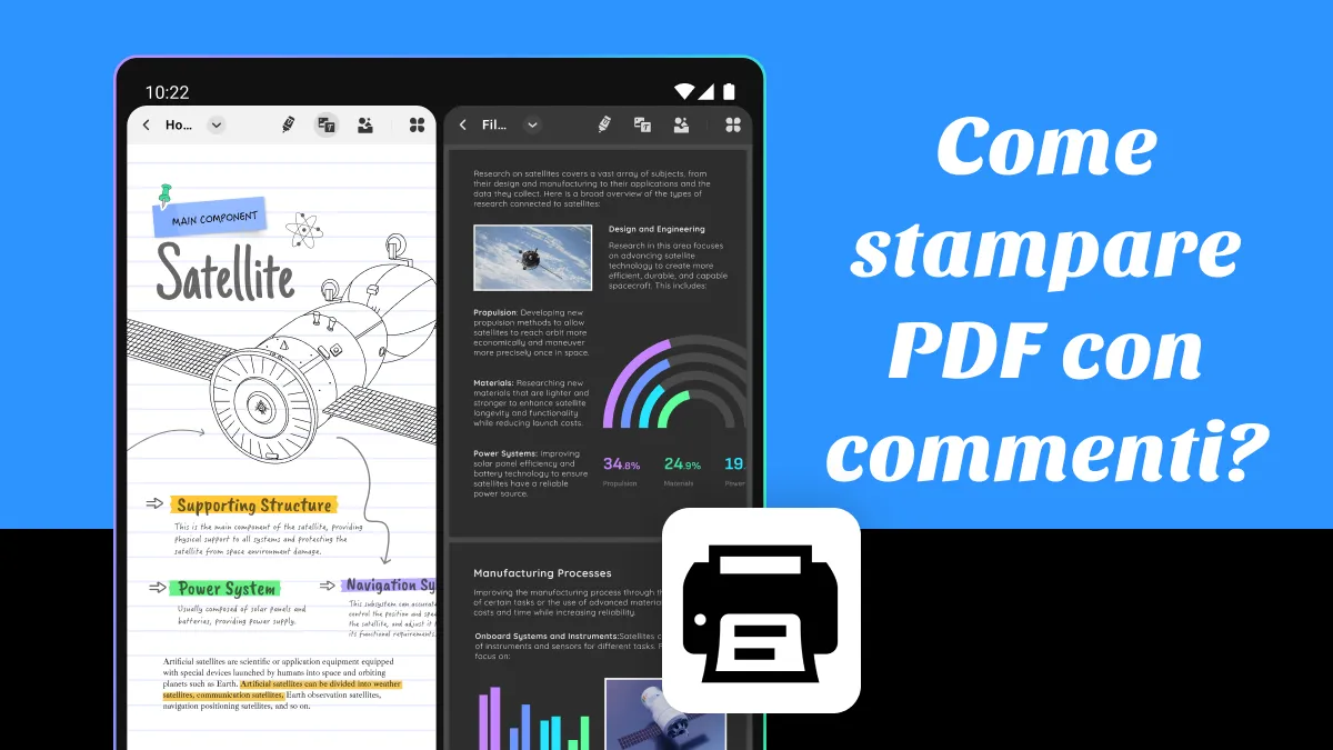 Guida completa per stampare PDF con commenti