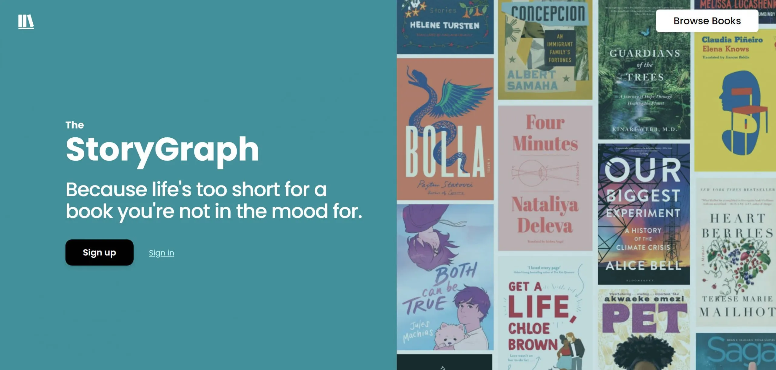 goodreads alternatives StoryGraph