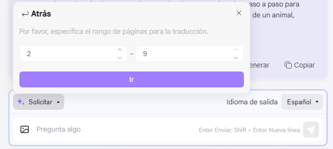 traducir por paginas ir