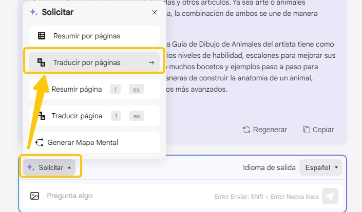 traducir por paginas