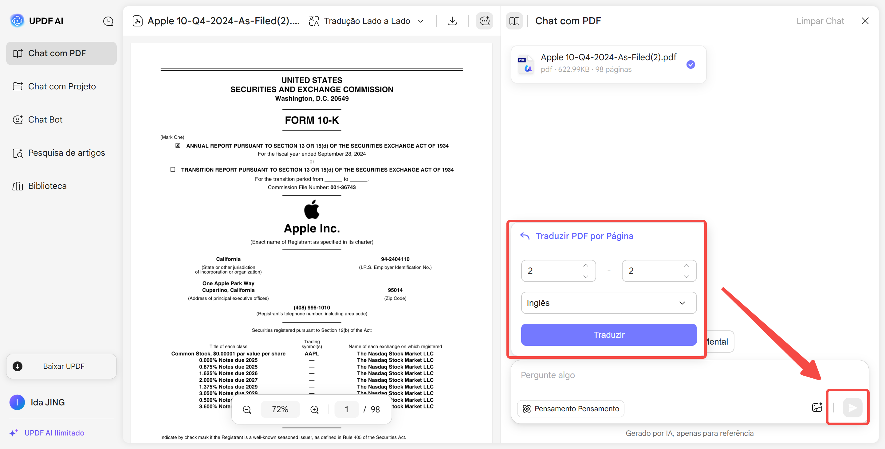 updf ai web