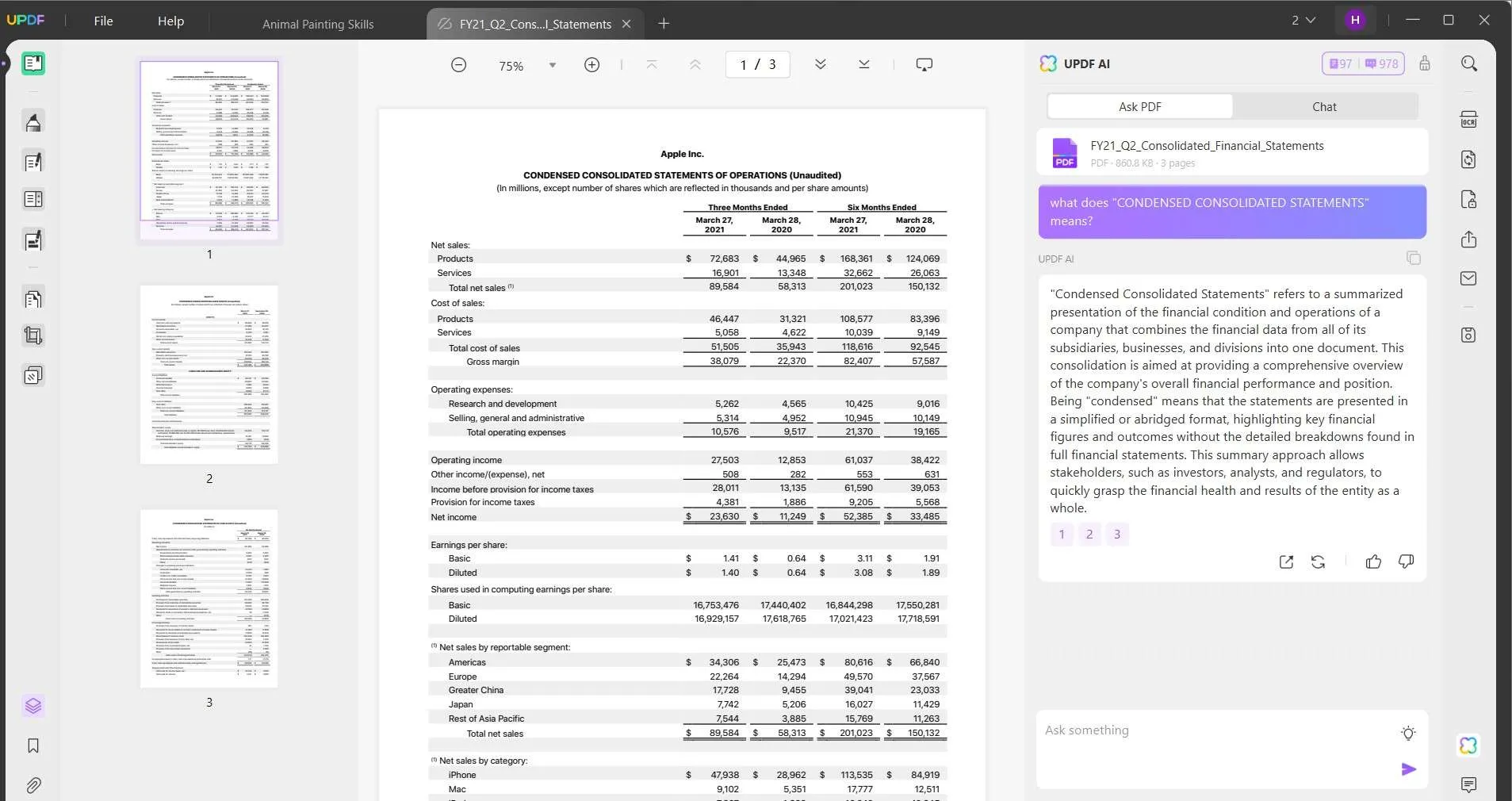 adobe acrobat ai vs updf ai updf 解釋