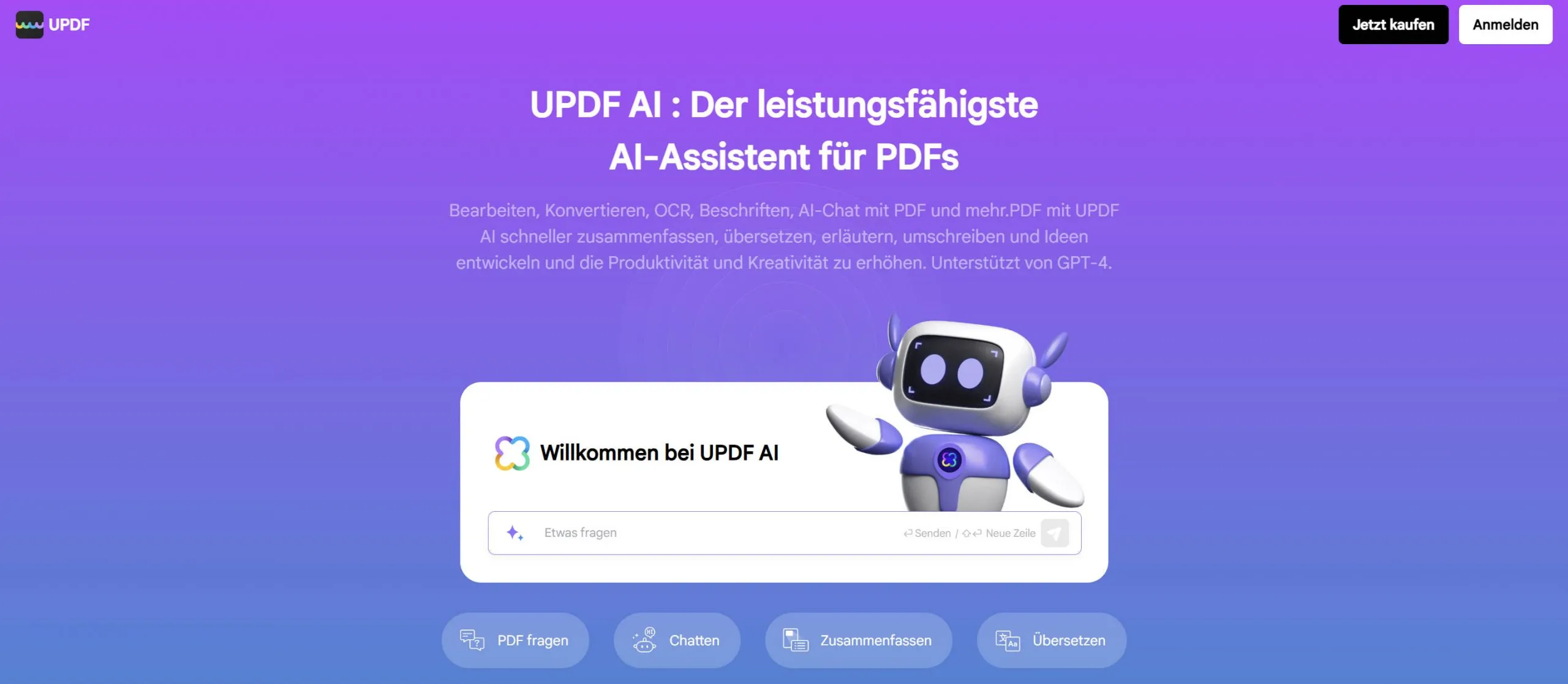 UPDF AI Assistent online: die komplette Anleitung | UPDF