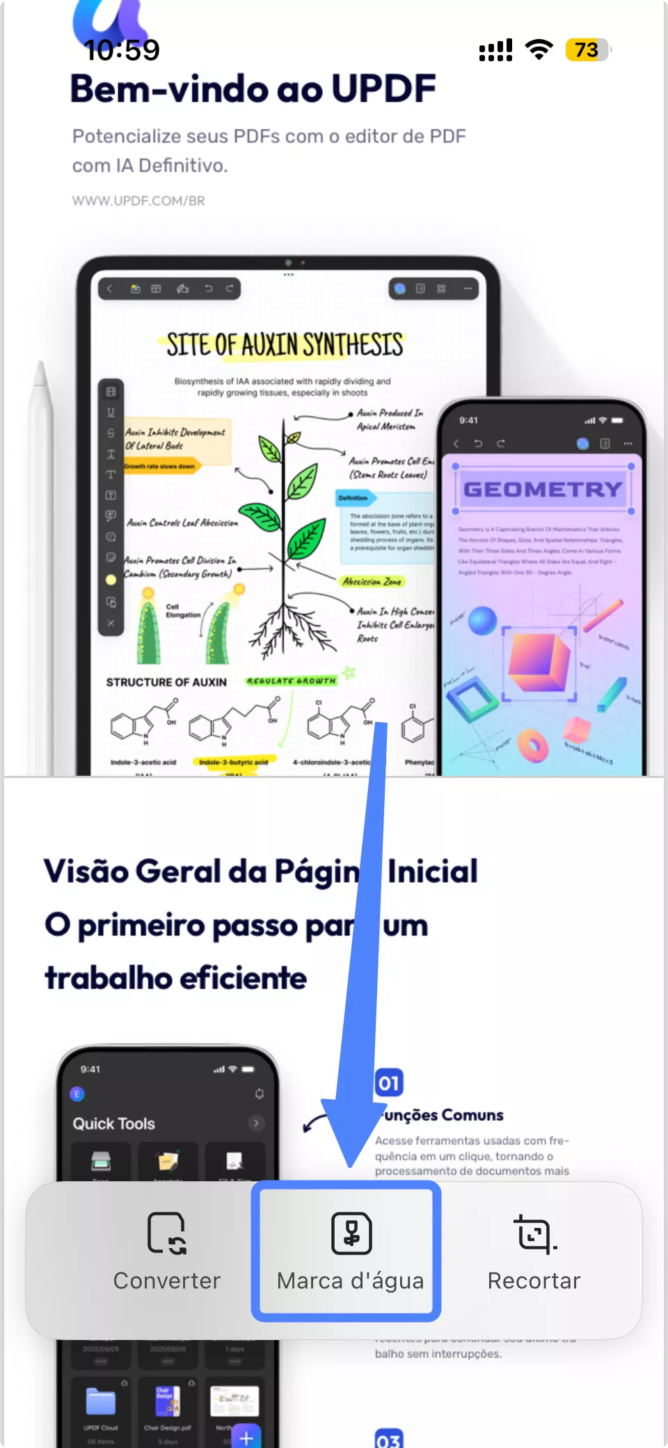 adicionar uma marca d'água