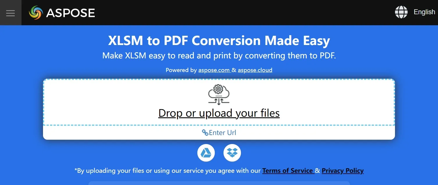 xlsm to pdf Aspose