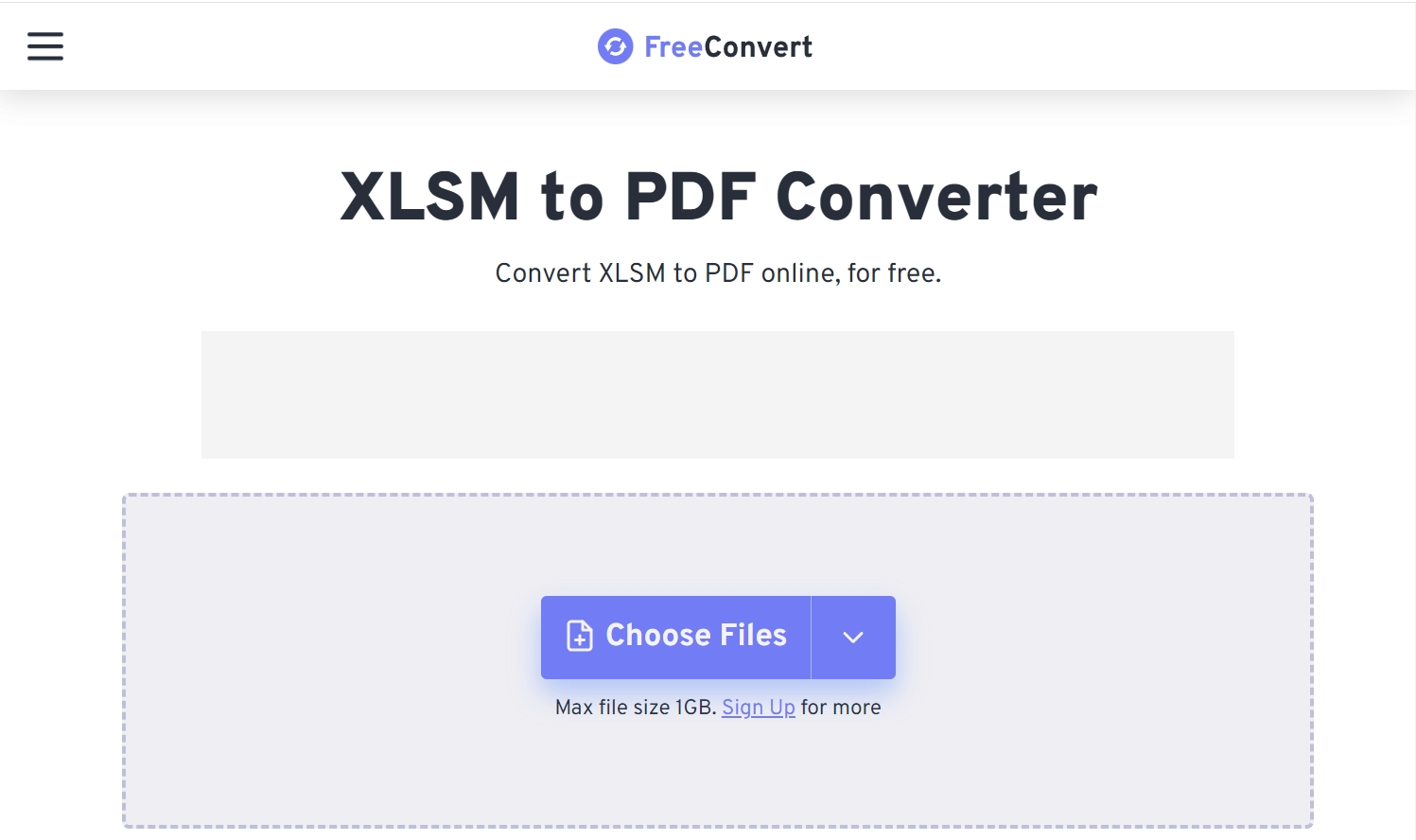 xlsm to pdf FreeConvert