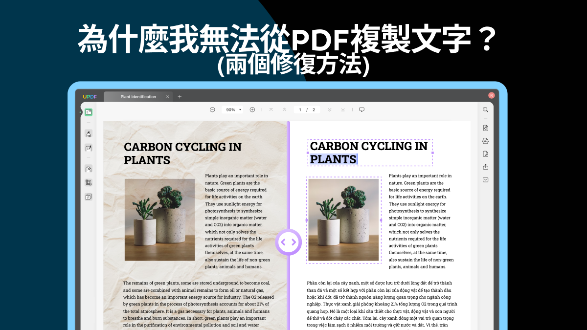 為什麼我無法從PDF複製文字？ 兩個修復方法！ | [Official] UPDF