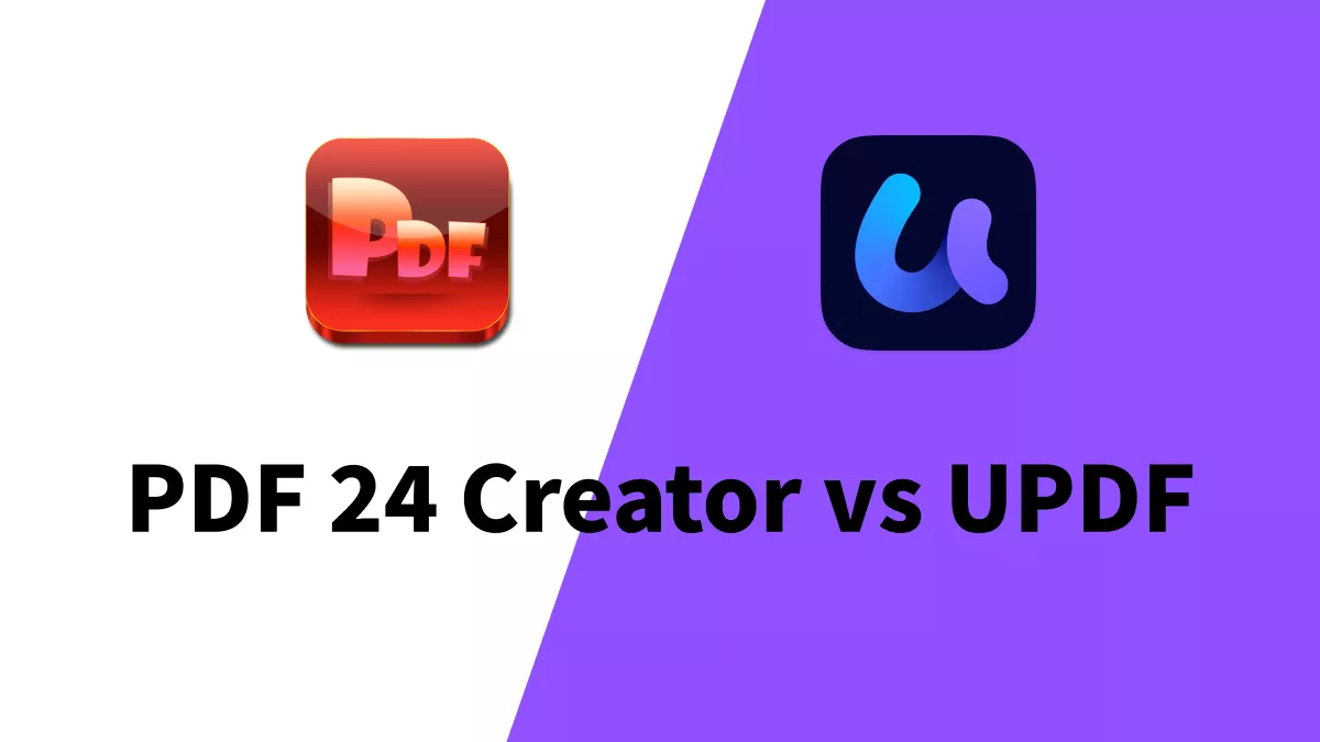 PDF24 Creator vs UPDF: Comparação de Funcionalidade e FAQs