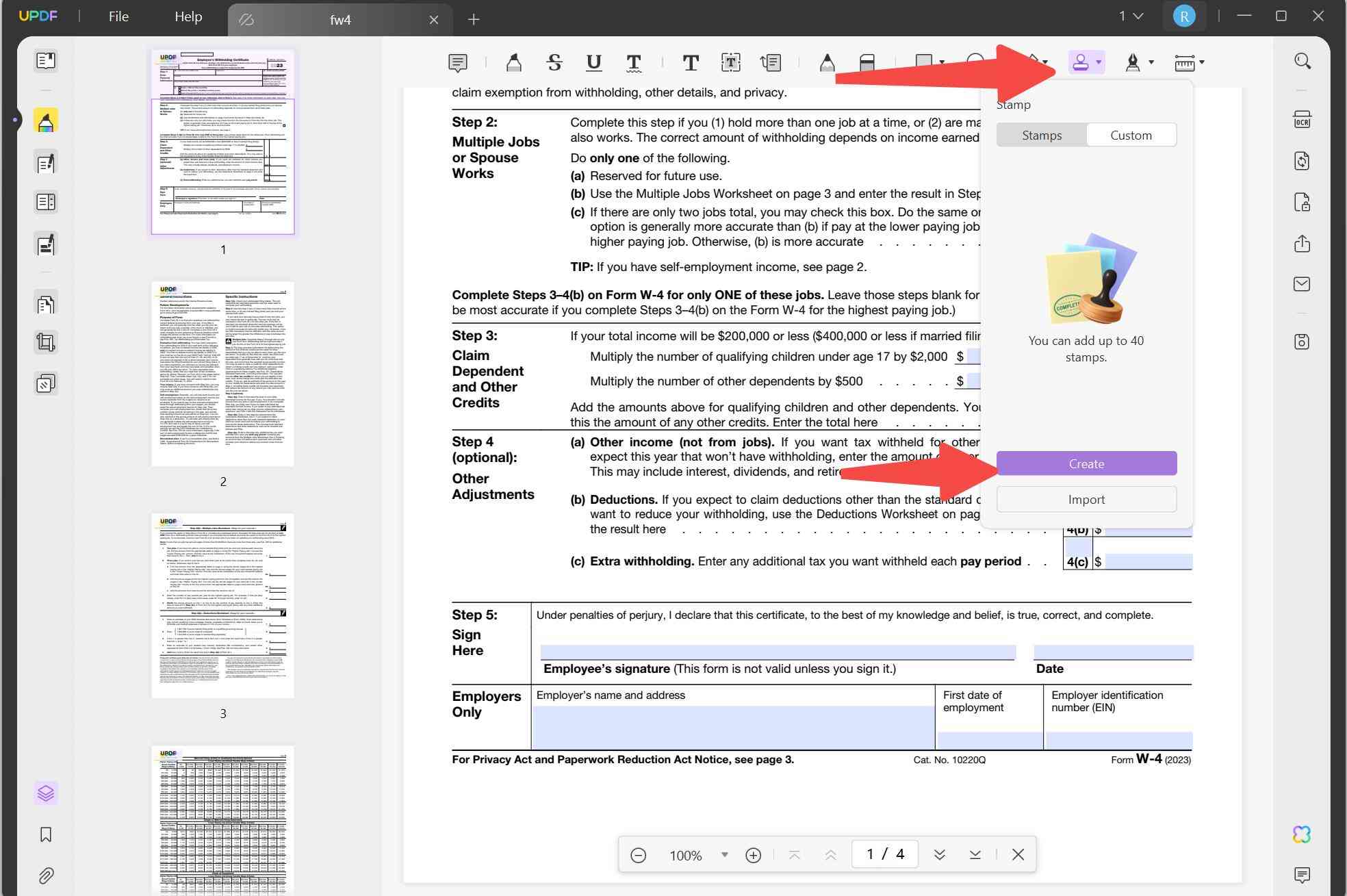 How to Add Signature Stamp in PDF? (3 Proven Ways) | UPDF