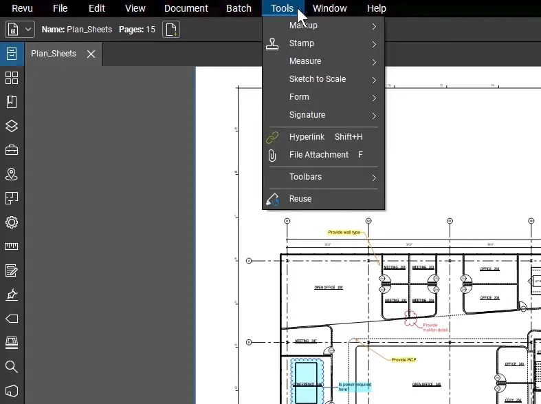 crea timbro firma con bluebeam