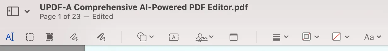 Cómo agregar texto a un PDF en Mac: seleccione texto en la vista previa