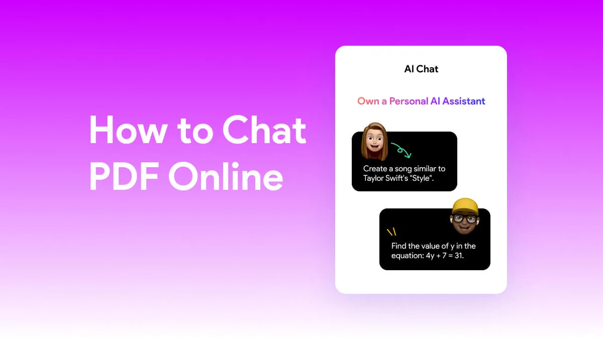 How To Chat PDF Online Tools - A Comprehensive Step-by-Step Guide