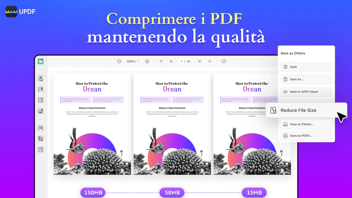 Comprimere i PDF mantenendo la qualità