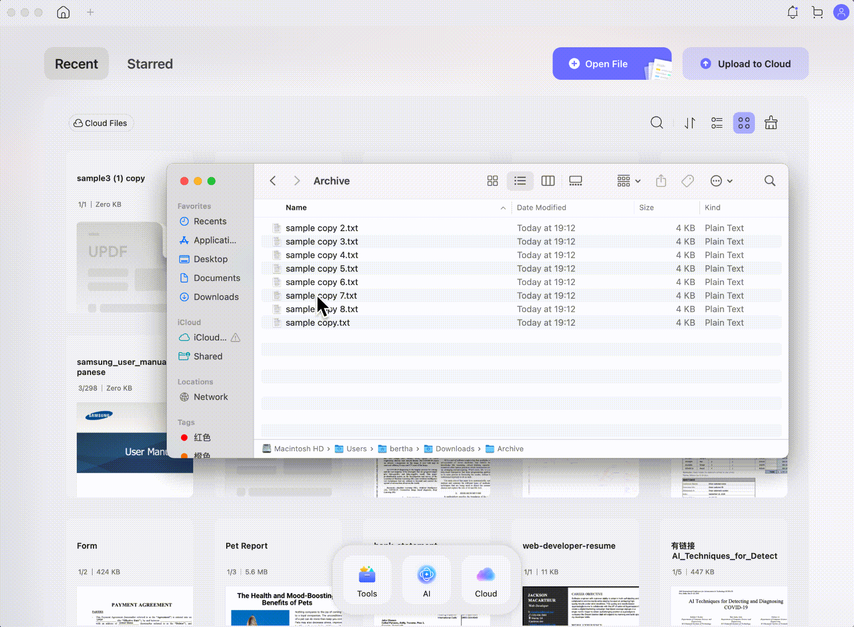 converter txt em pdf no mac