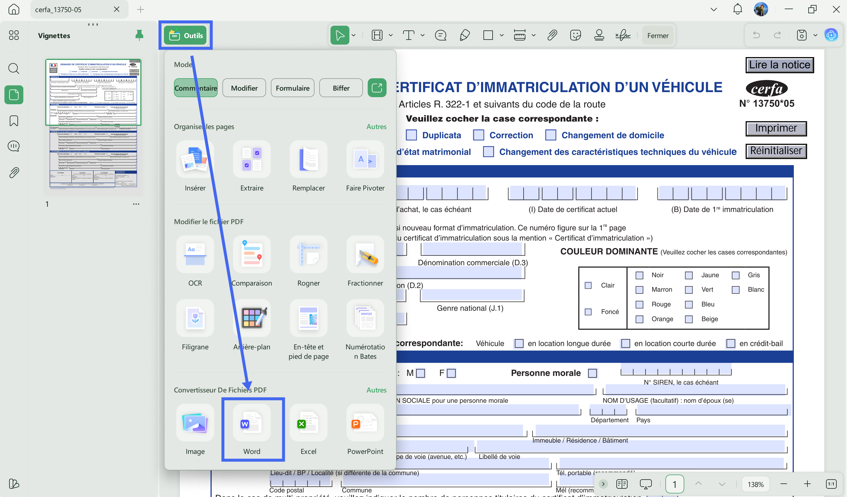 excel en word