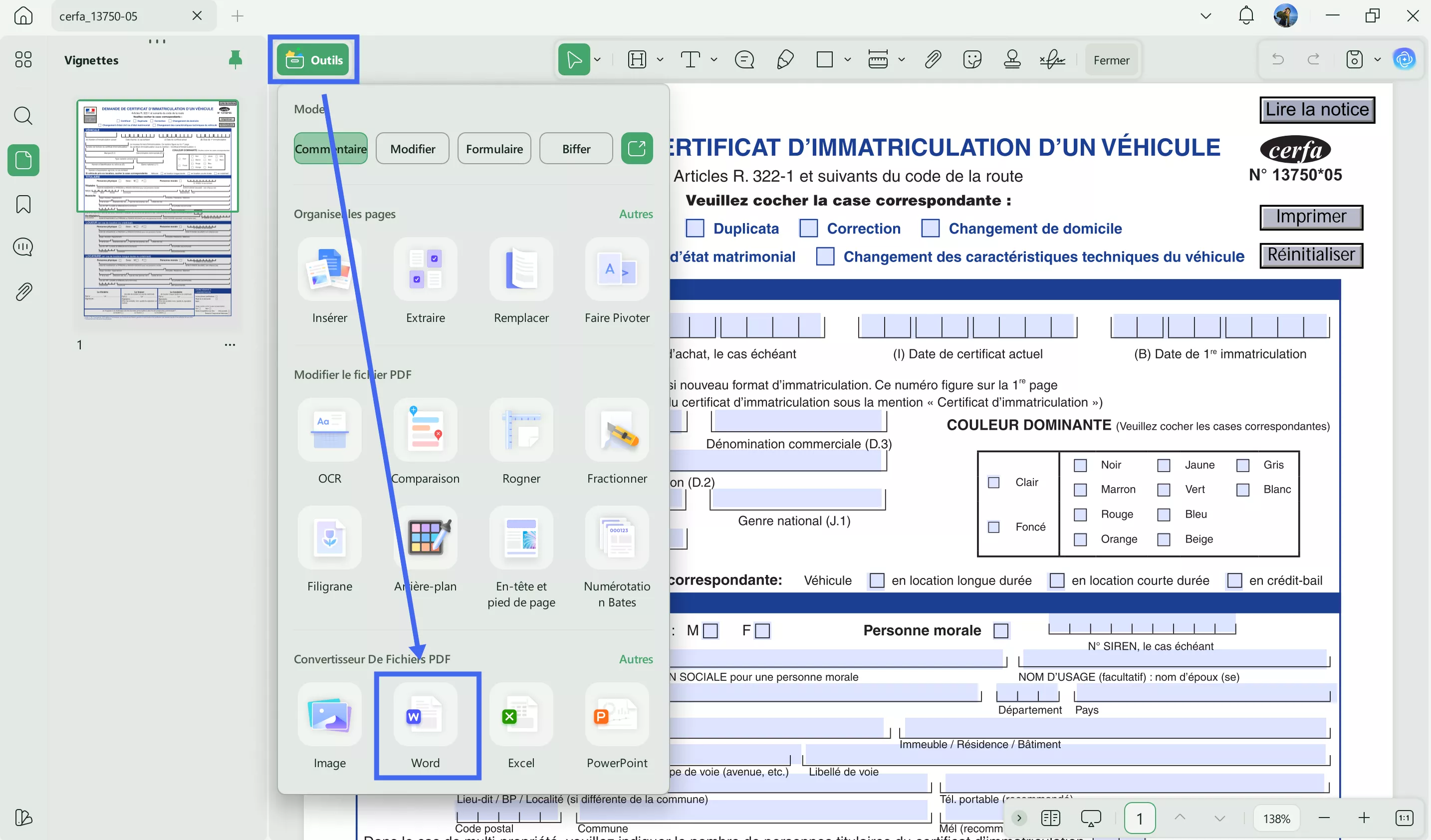excel en word