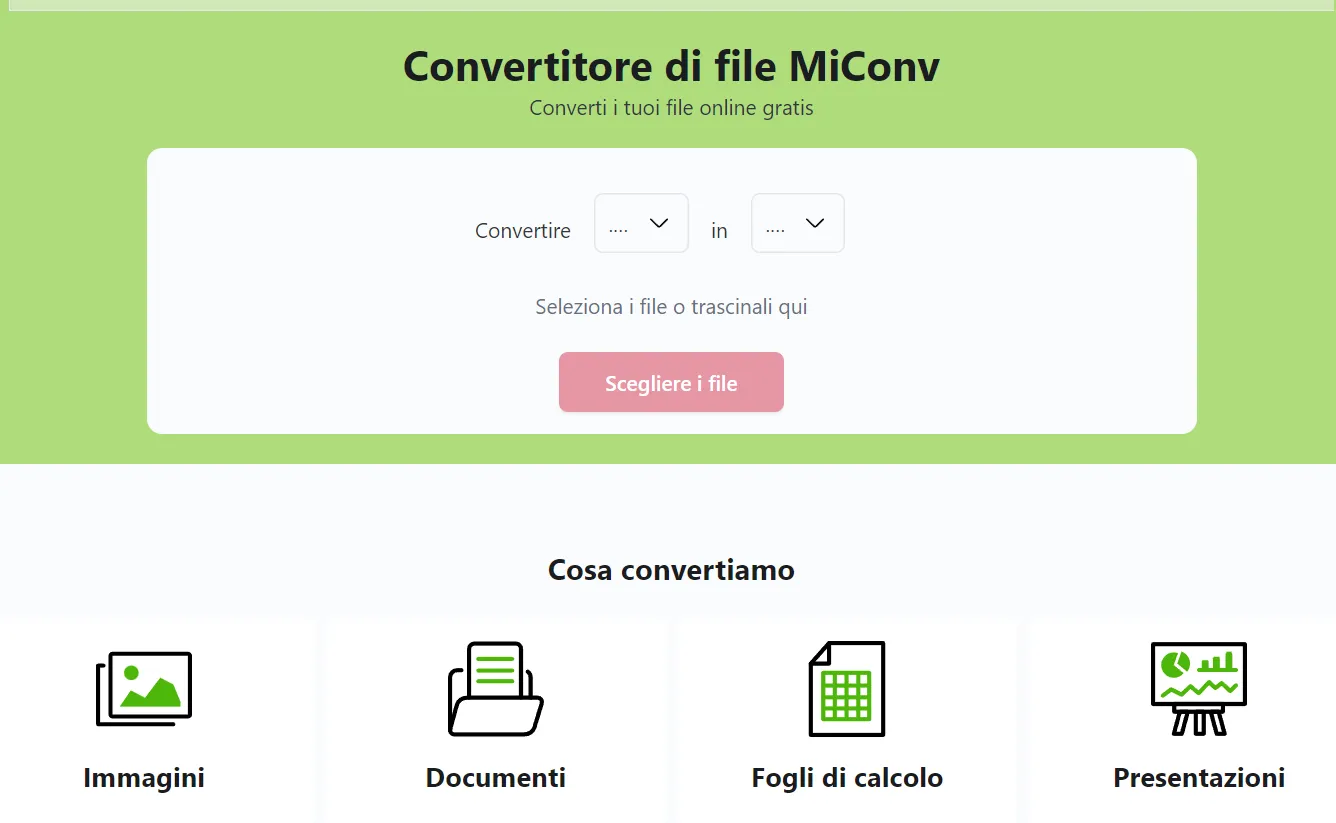 Convertitore di file MiConv