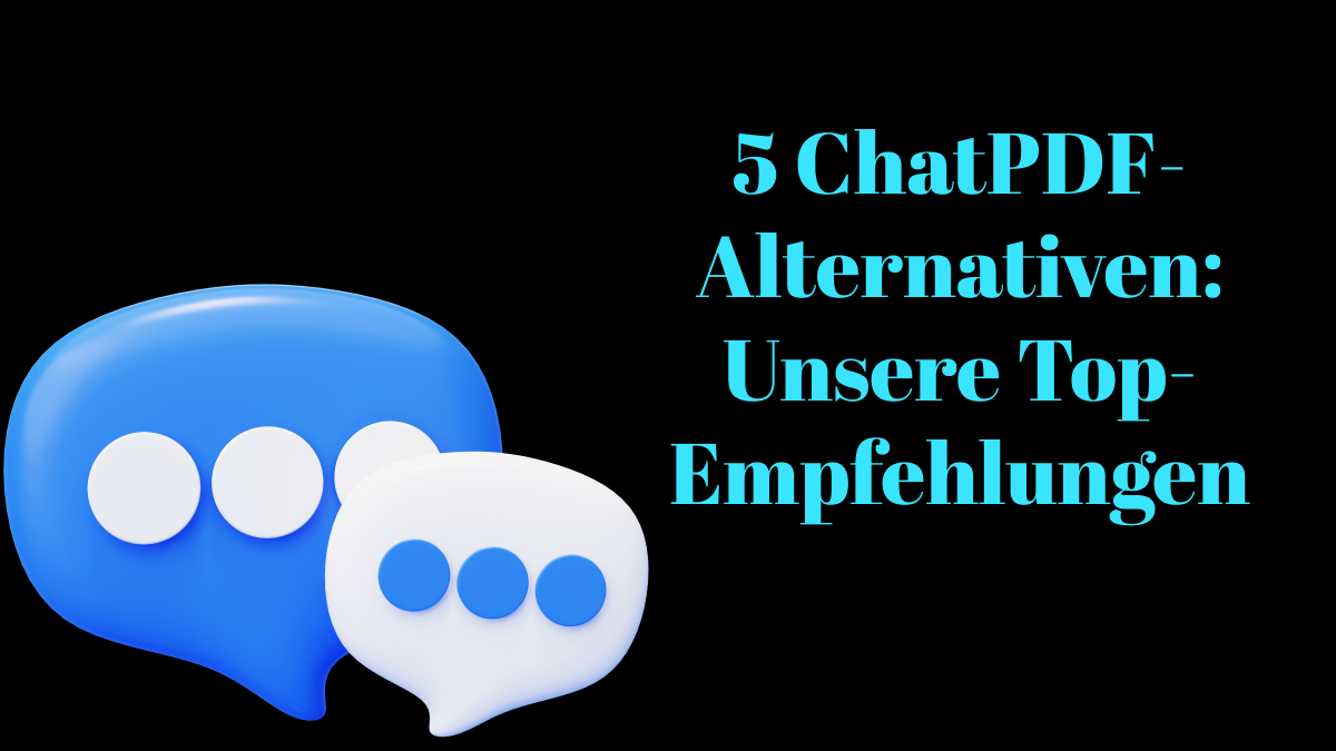 Die 5 Besten ChatPDF-Alternativen (Online Und Offline) | UPDF