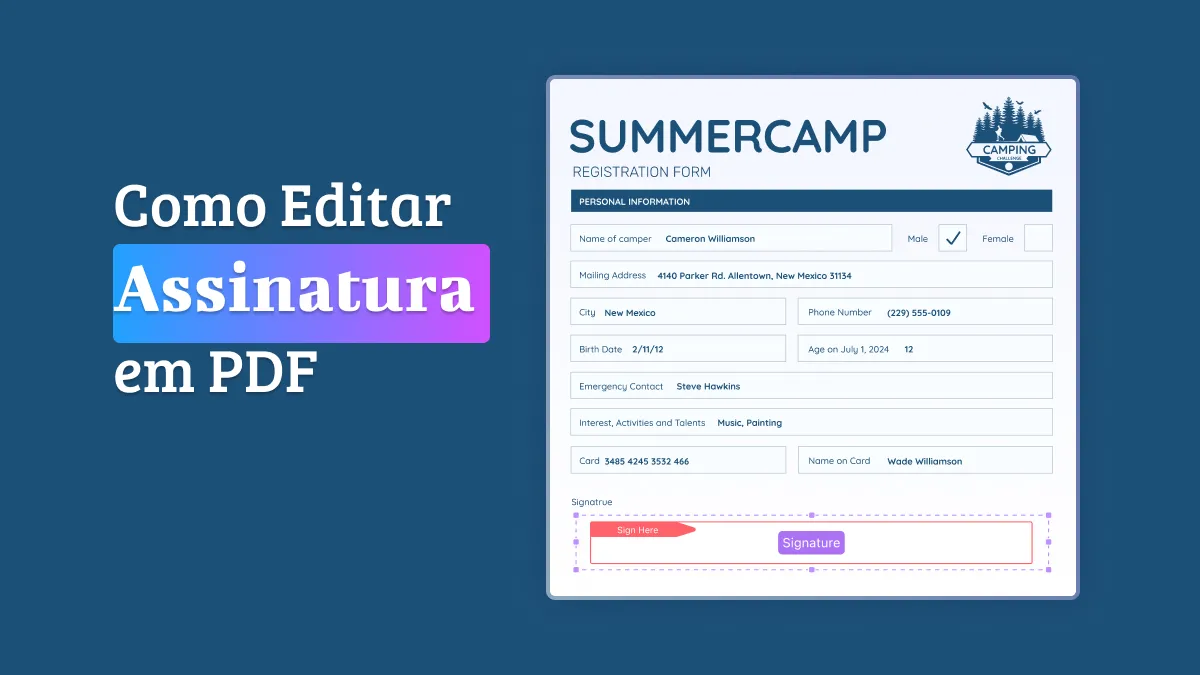 [2024] Como Fazer e Editar Assinatura Digital no PDF: 2 Melhores Formas